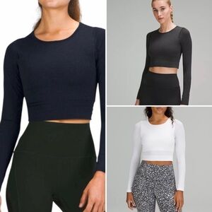 LULULEMON ‘EBB TO STREET LONG SLEEVE’ ALL 3 Worn Once! Size 6
